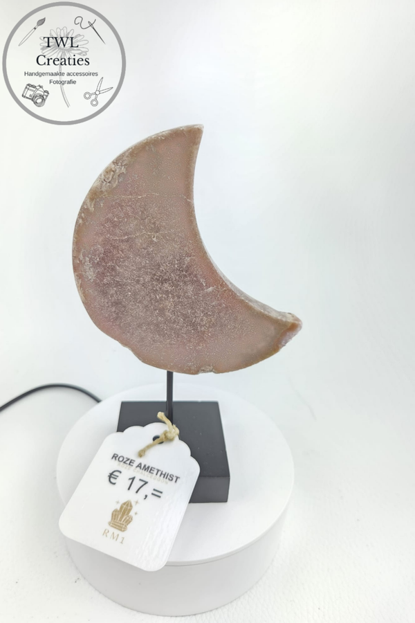 Roze Amethist maan