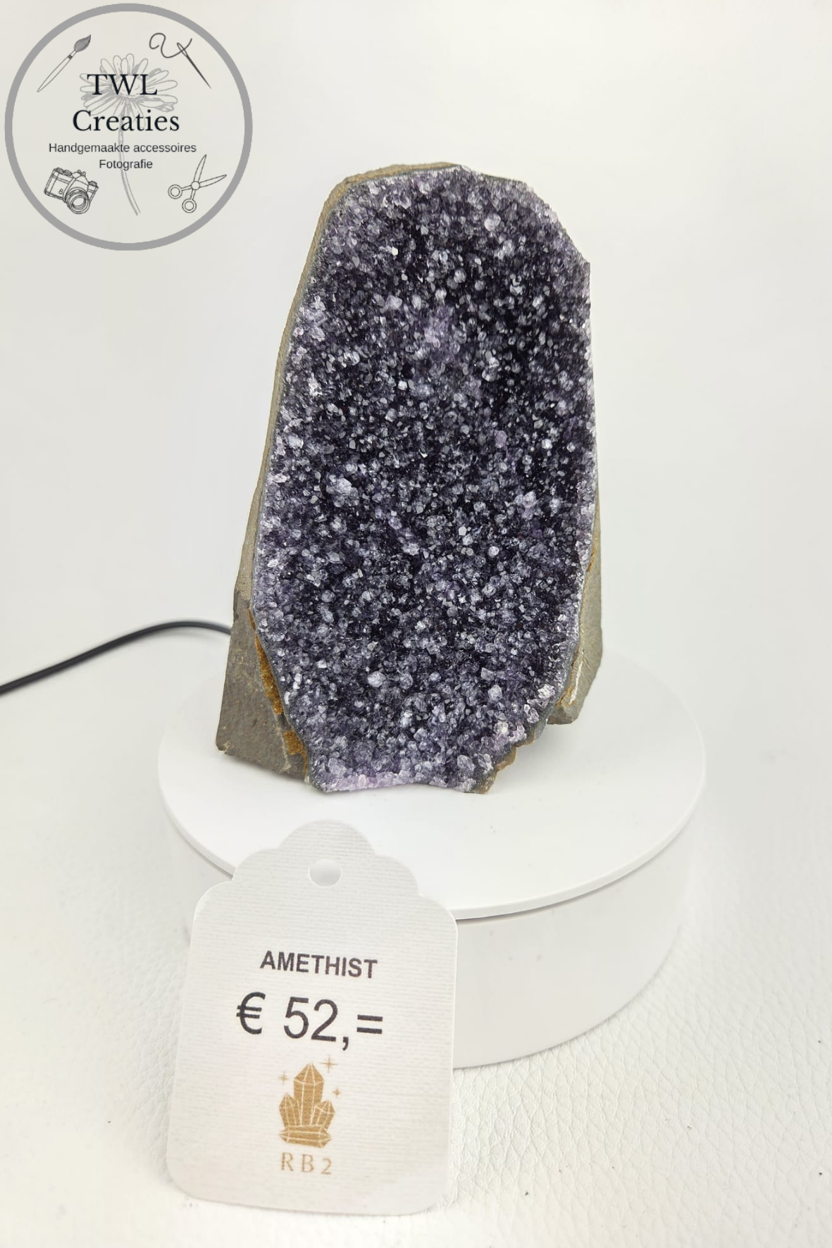 Regenboog amethist cutbase