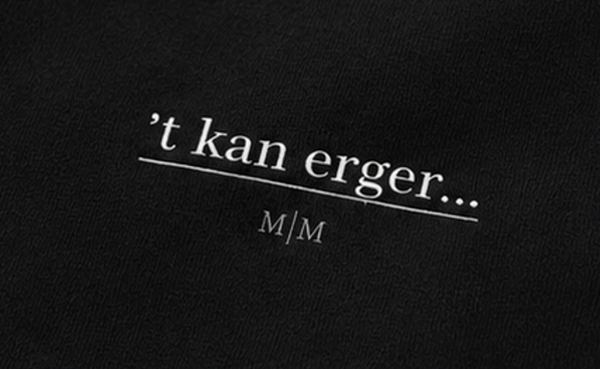 't kan erger... hoodie