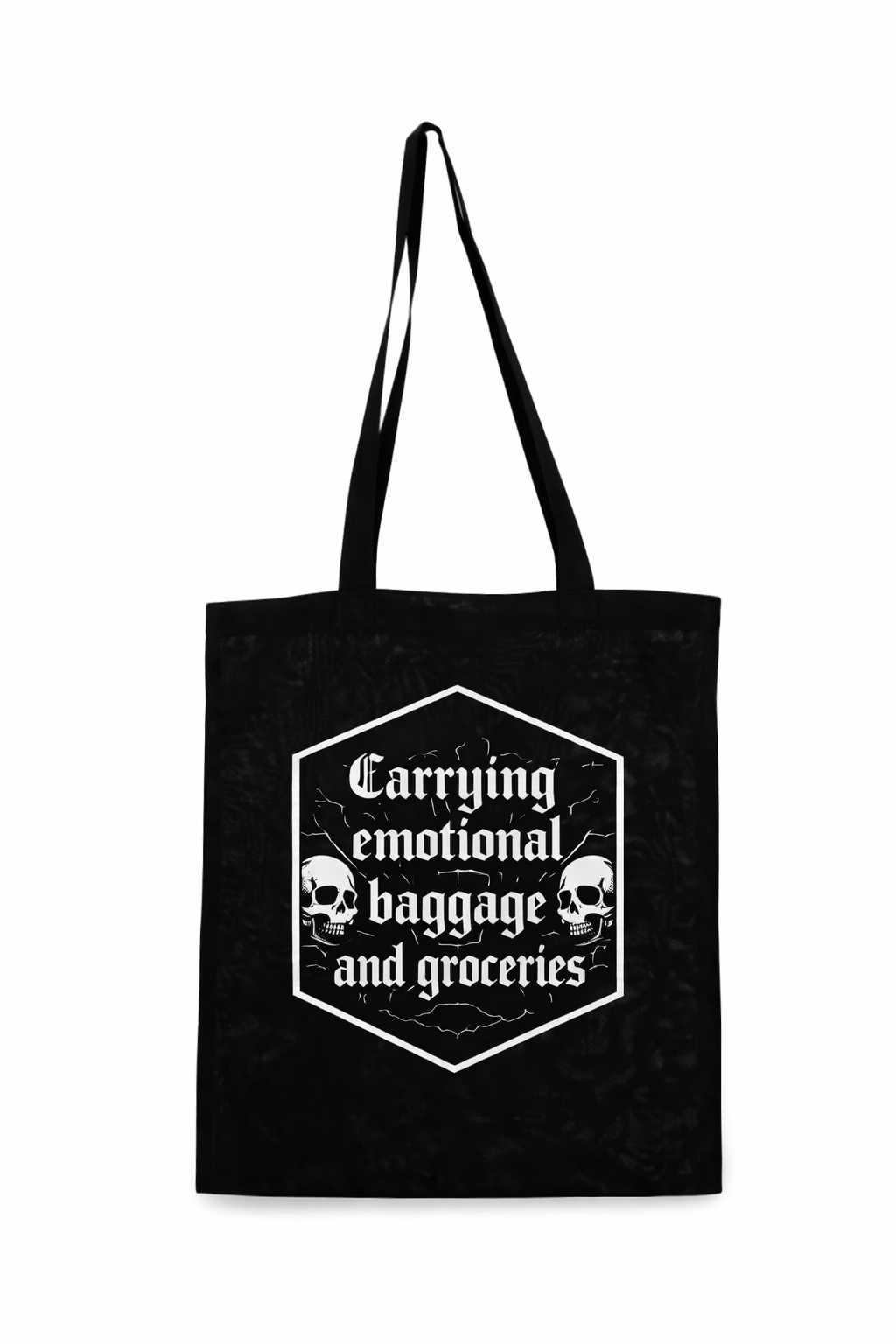 totebag : Carrying emotional baggage and groceries
