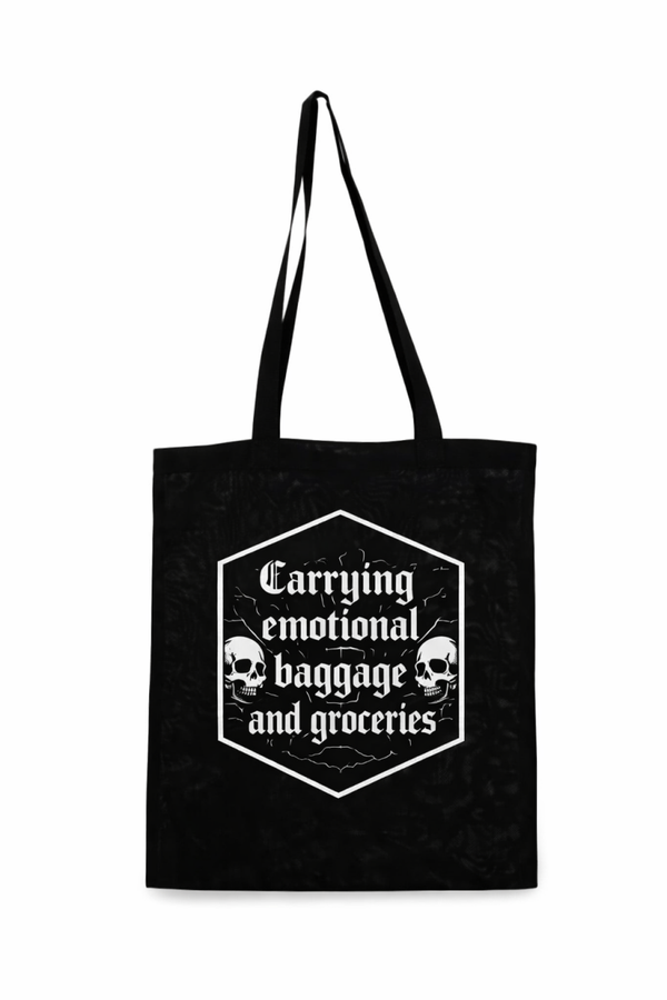 totebag : Carrying emotional baggage and groceries