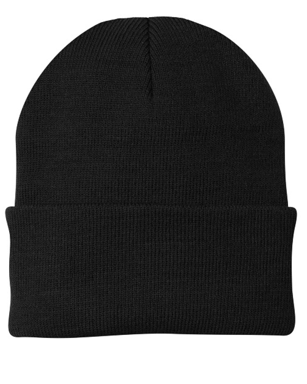 Ideal Unisex 12 Inch Plain Long Cuff Toque