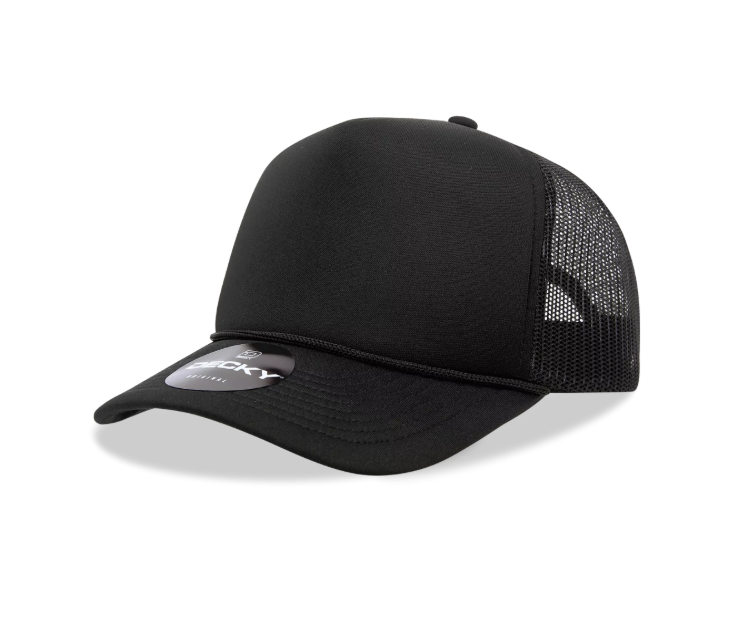 Decky - 5 Panel Mid Profile Structured Foam Trucker