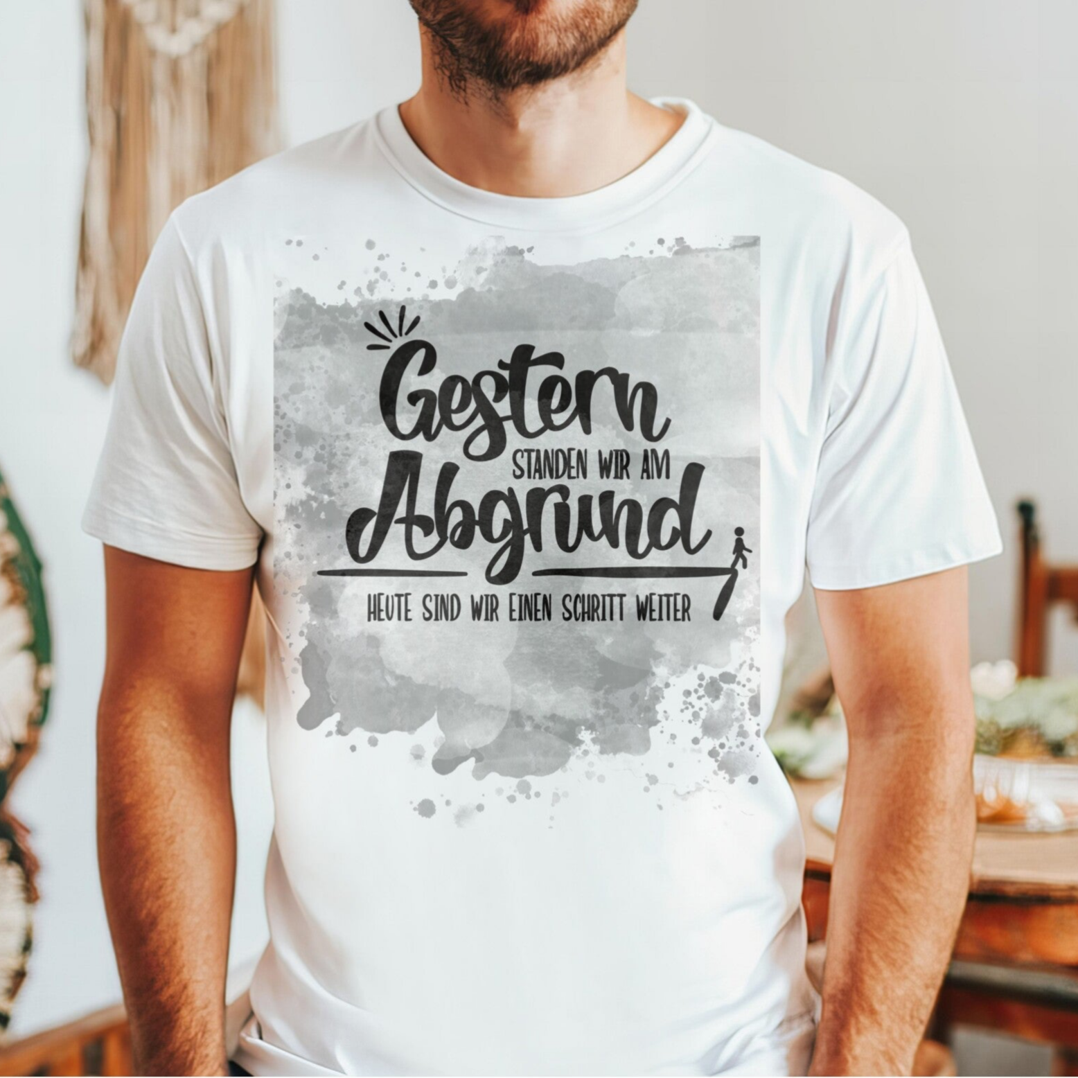 Gestern noch am Abgrund ...