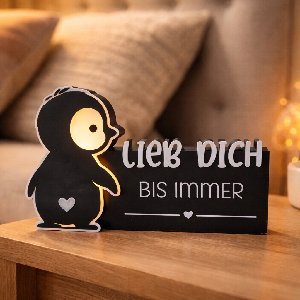 Pinguin der Liebe – Das perfekte Valentinstag-Geschenk voller Nähe & Herz