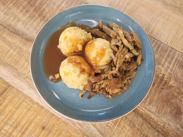 week 50 - Stamppot Koolraap met shoarmavlees