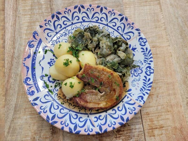 week 48 - Andijvie, aardappelen en Speklapje