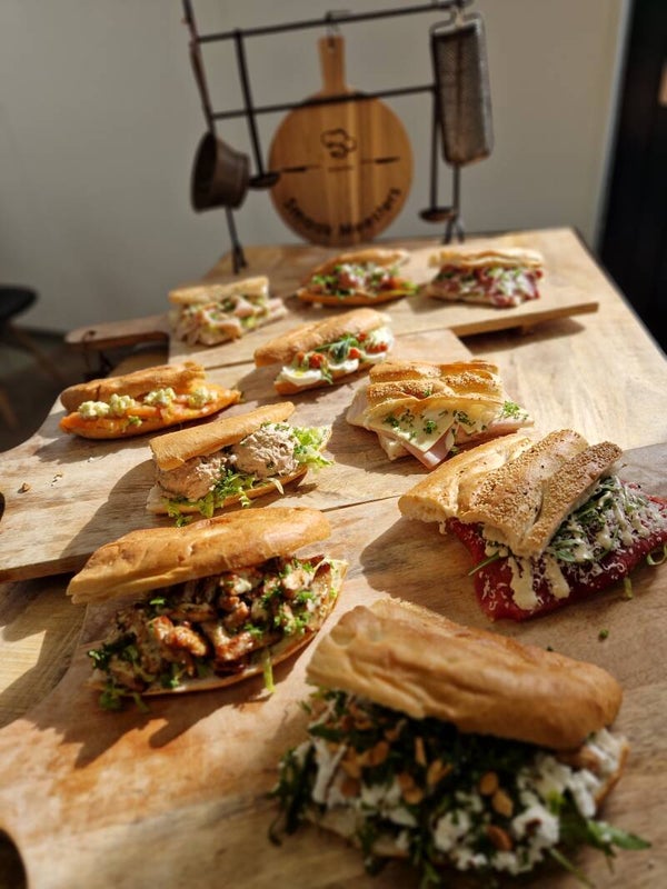 Combi broodjesbox van de Meester met een Heerlijke Droge Rose