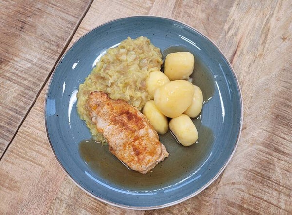 week 48 - Chinese kool (uitje) aardappelen & filetlapje