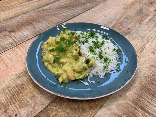 week 48 - Kipkerrie met gtoente en rijst