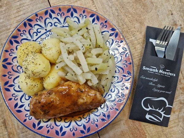 Week 17 - Koolraap met  aardappels & Kipfilet