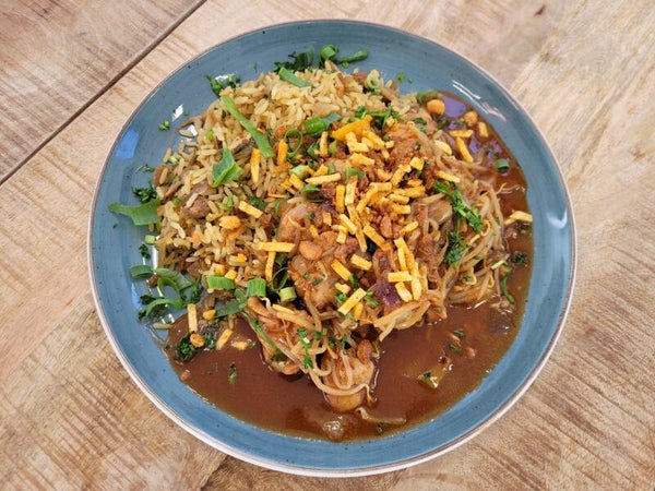 week 43 - Nasi met indisch kip en wokgroente in ketjapsaus