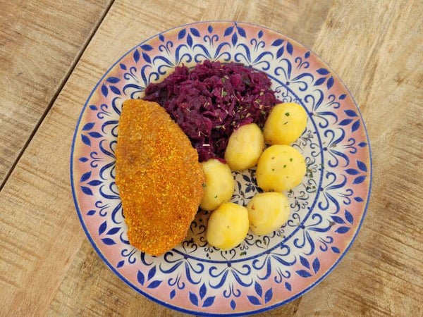 week 52 - Sukade met rode kool en puree