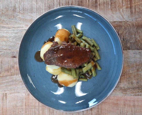 week 51 - Sucade met sperzioontjes en aardappelen