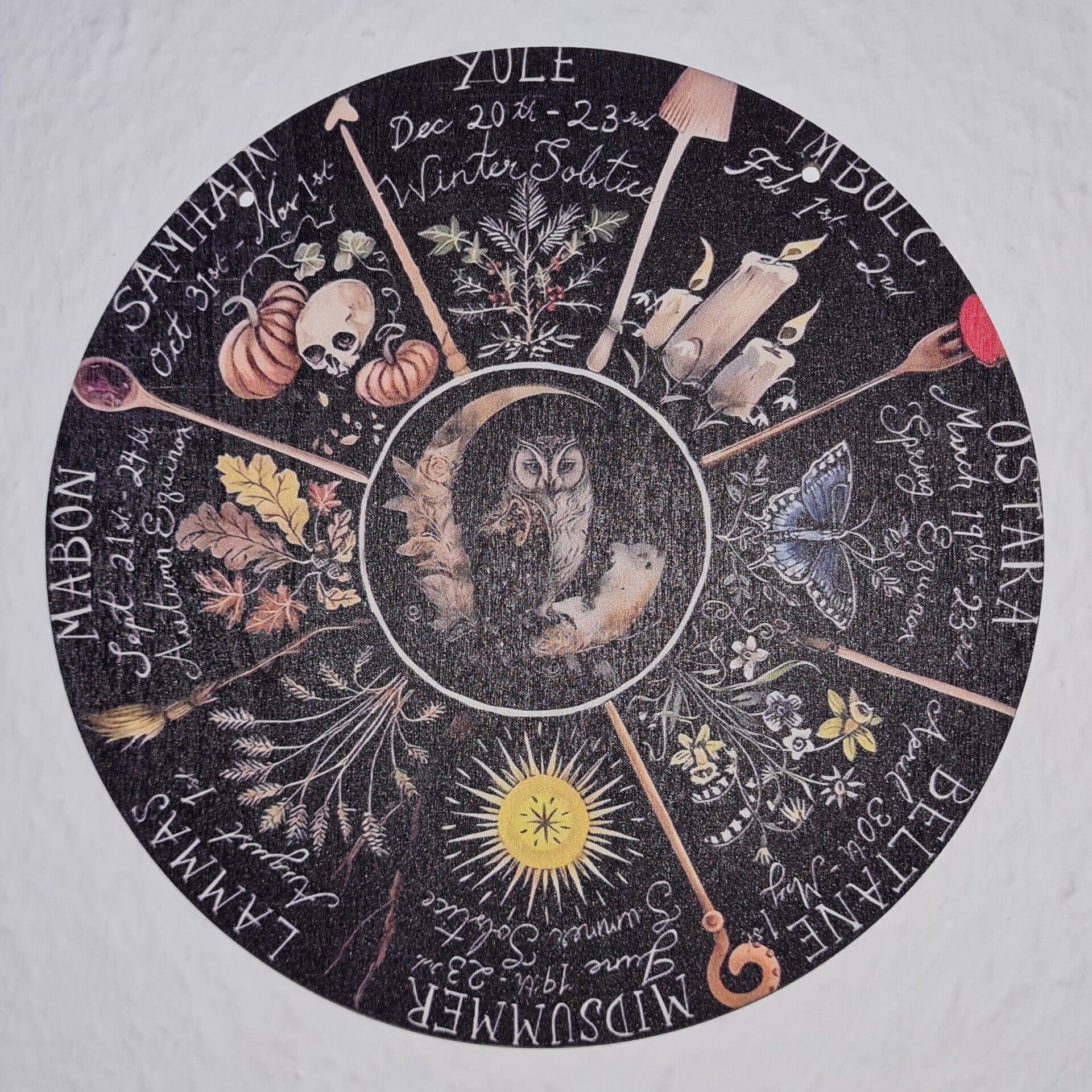 Hexenjahr Kalender Eule