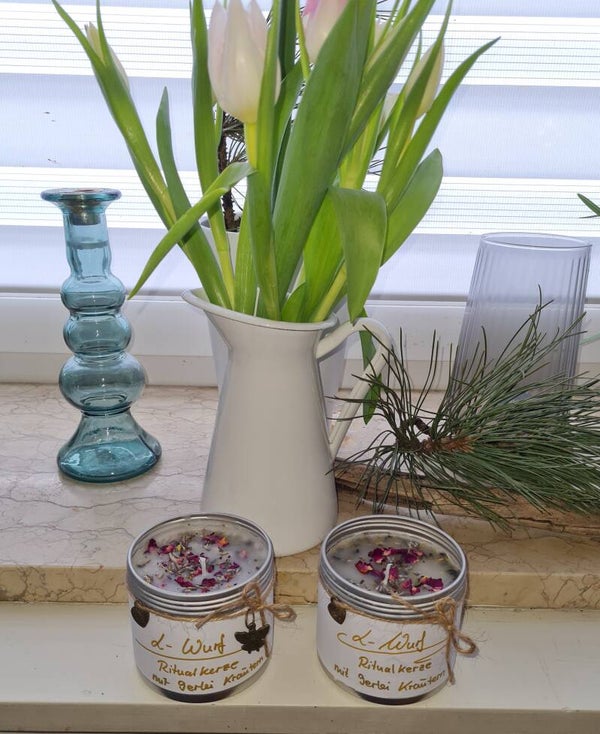 Ritual Candle "Wurfbegleitung"