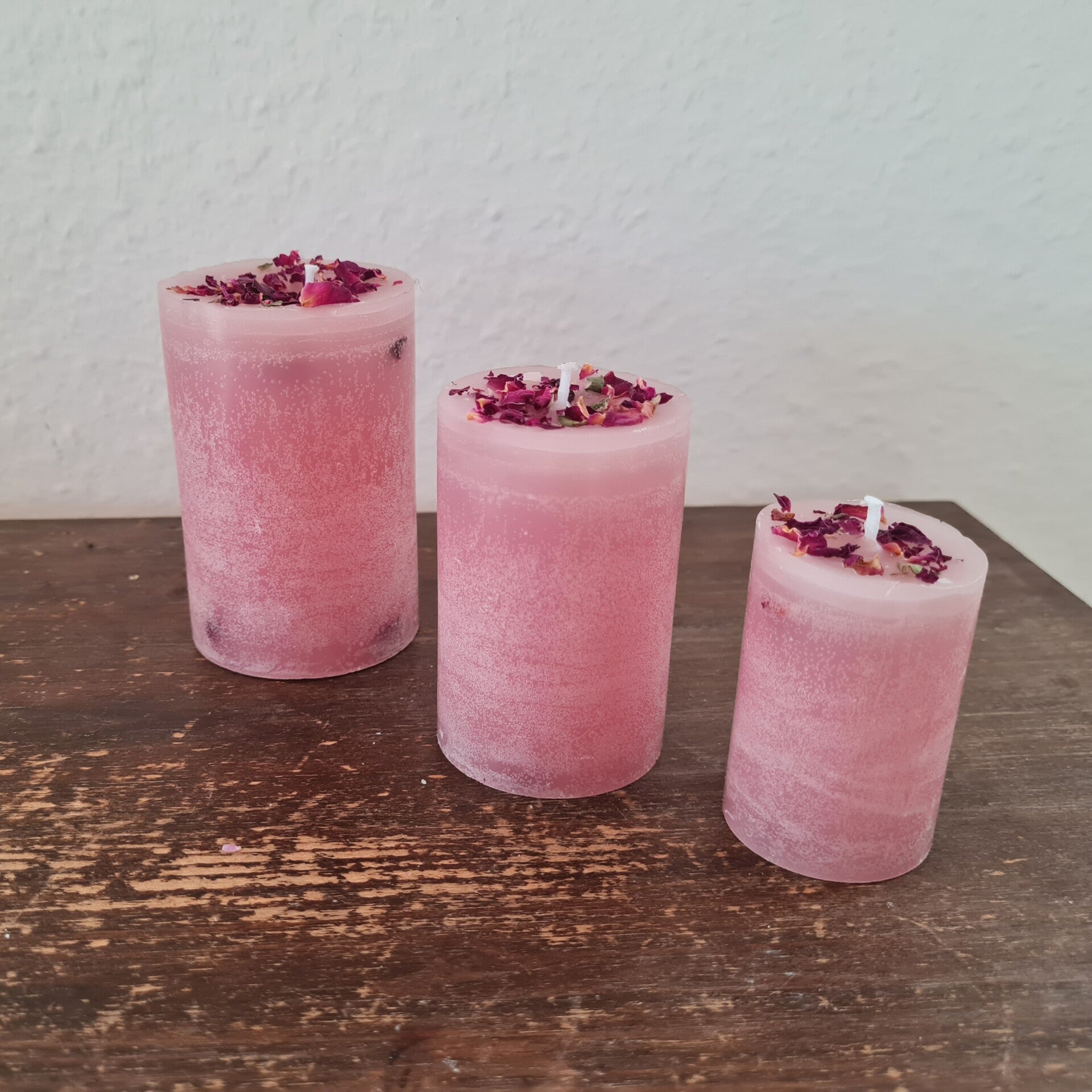 Blossom Candle "Rosenblüte"