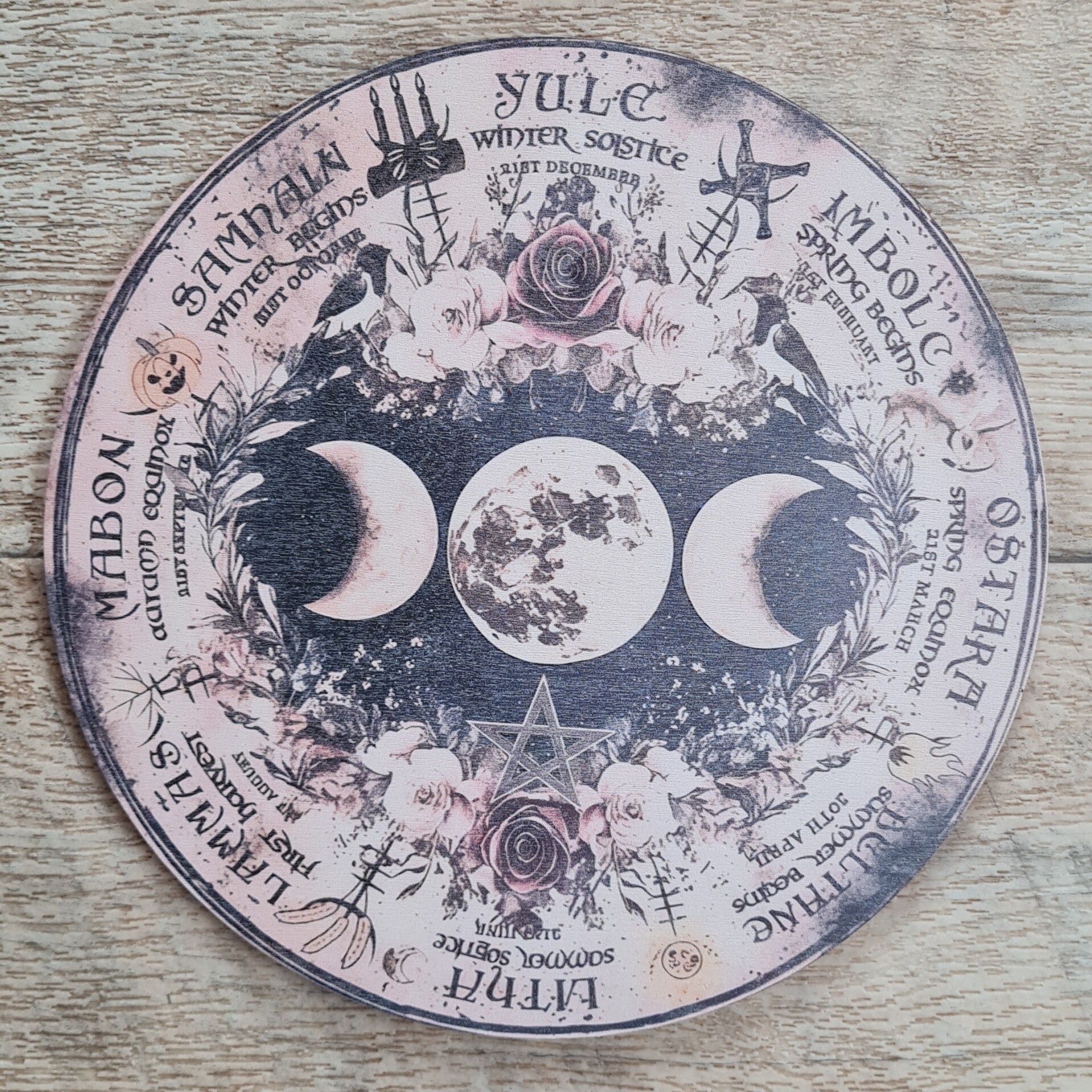 Hexenjahr Kalender Mondphasen