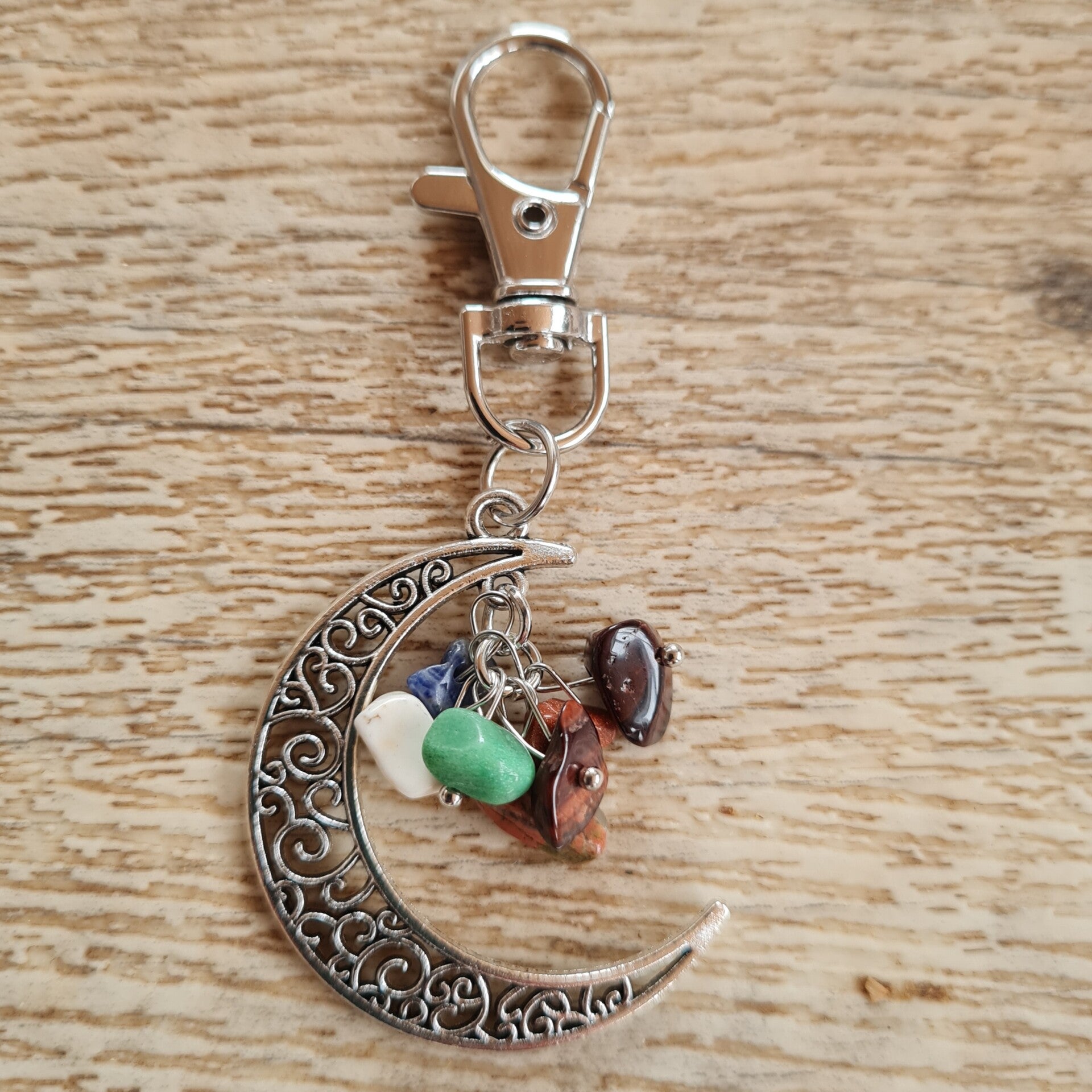 Schlüsselanhänger Chakren Mond