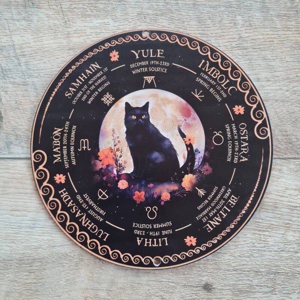 Hexenjahr Kalender Black Cat