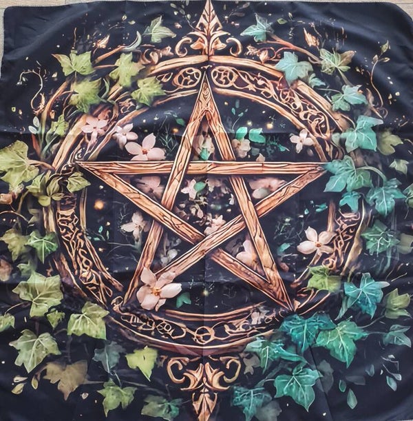 Nature Ivy Pentagram "Altartuch"