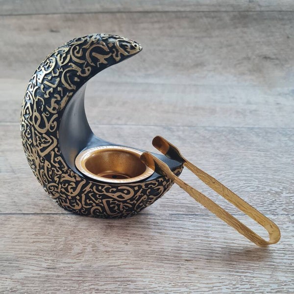 Räuchergefäß Halbmond | Teelichthalter