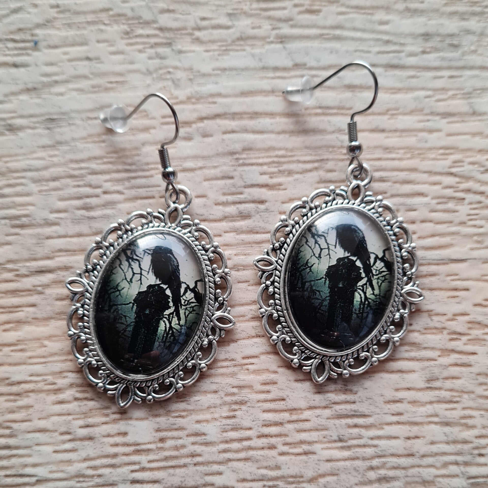 Ohrringe "Magic Raven"