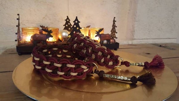 Paracordhalsband "Bijou"