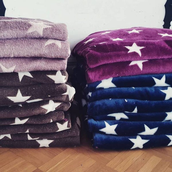 Kuscheldecke aus Wellness Fleece