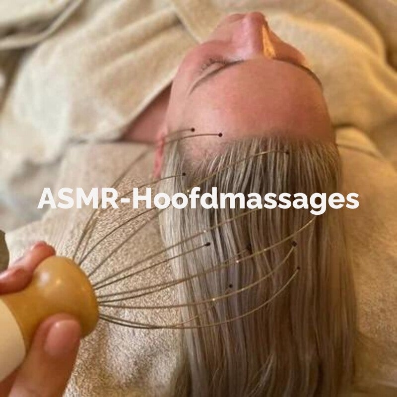 Ontdek de magie van ASMR hoofdmassages, uitgevoerd door onze ervaren schoonheidsspecialiste Lianne.