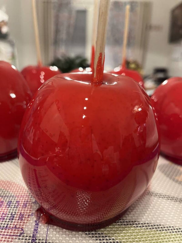Traditional Red Candy Apple