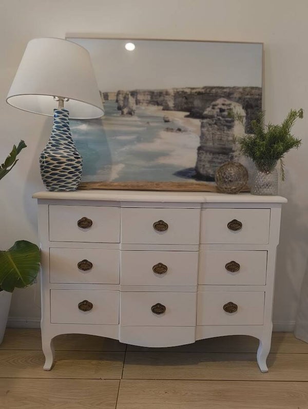 French Style Drawers in Irish Linen