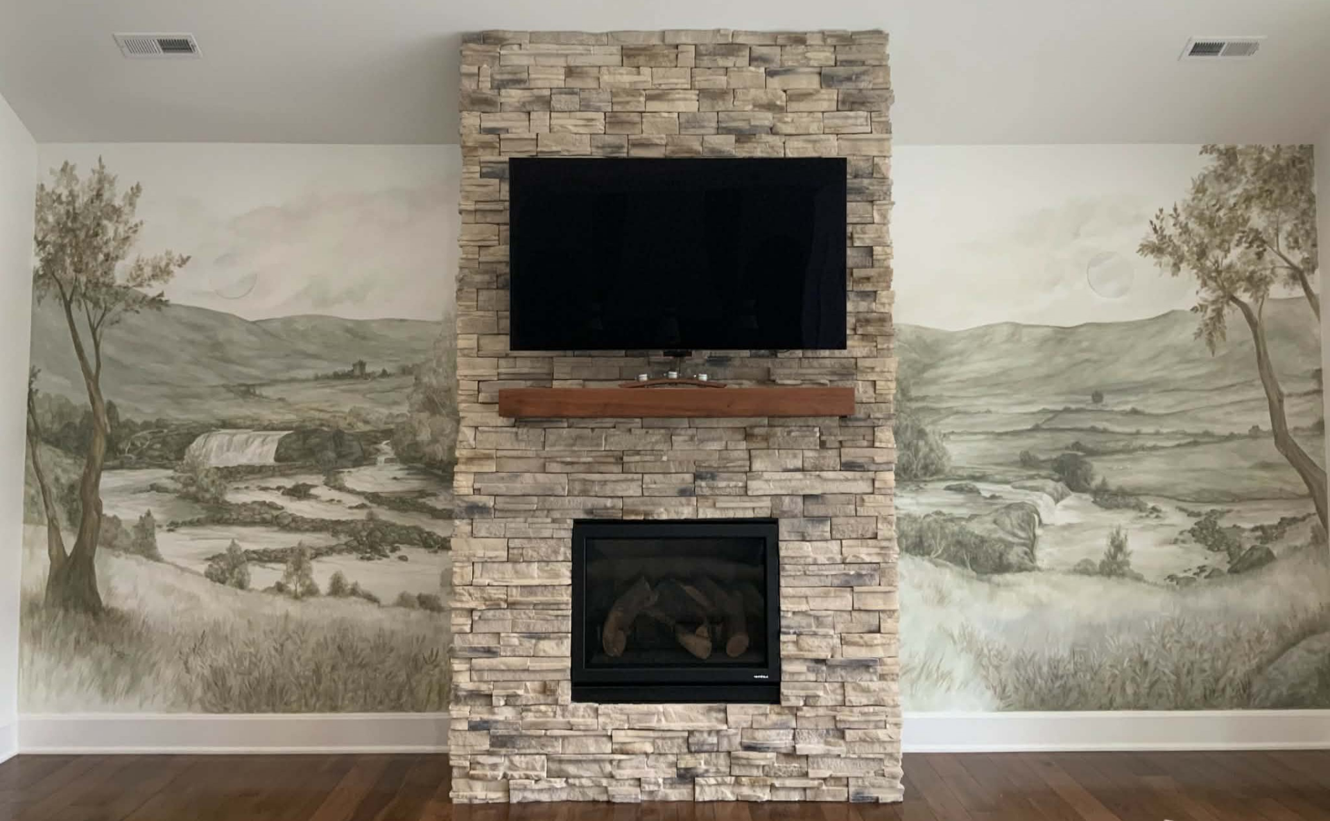 Elevating your family room with faux finishes