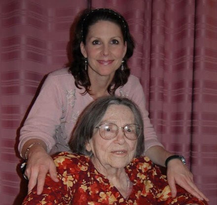 Regann Hunt-Royster and her grandmother