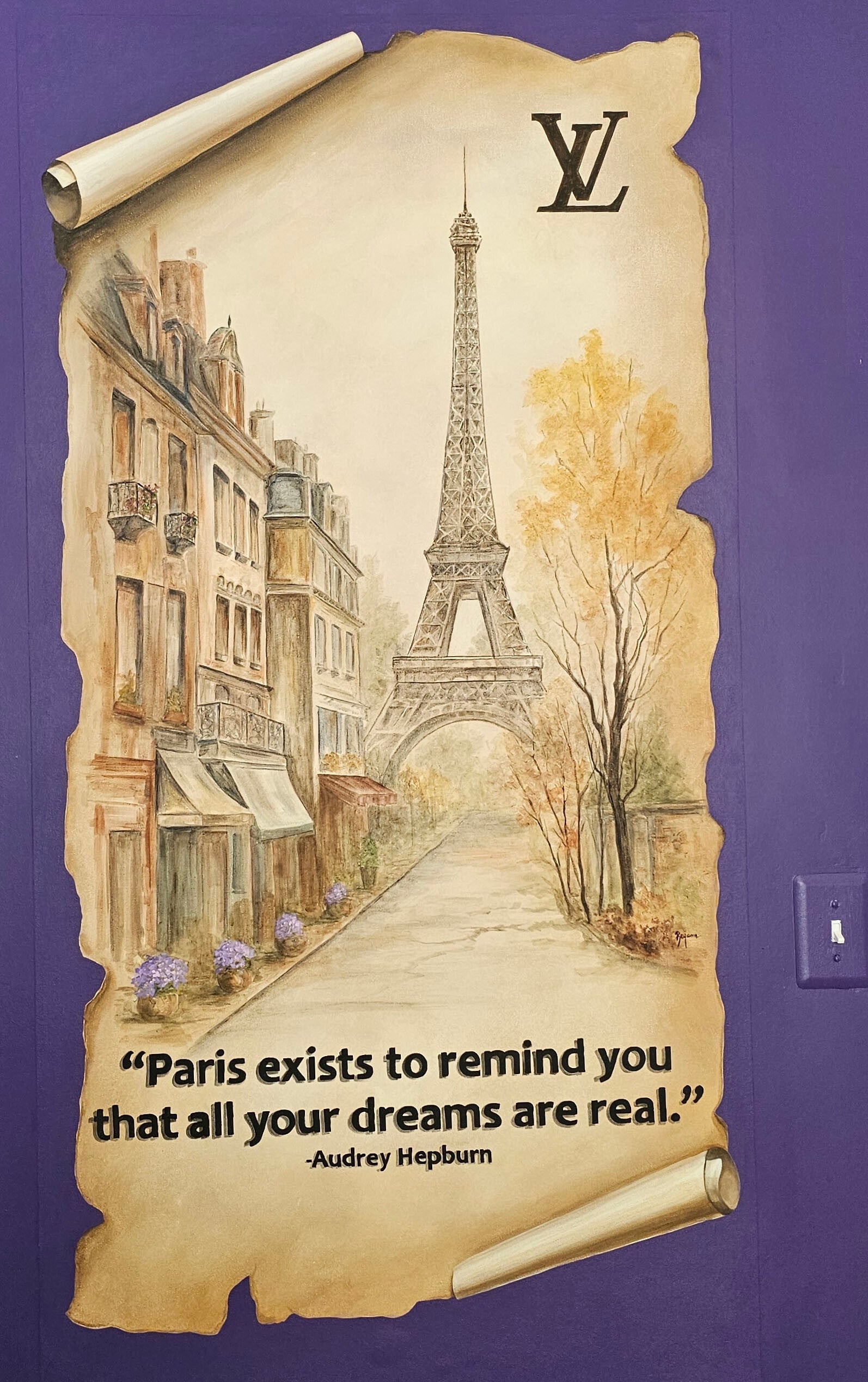 trompe-l'oeil murals