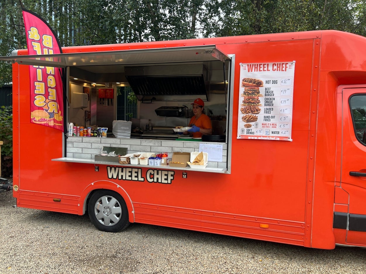 Wheel Chef trader stall photograph