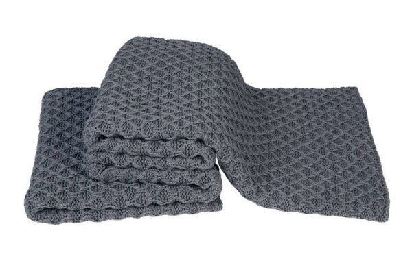 SILT Woondeken/ Plaid Antwerpen Medium Grey
