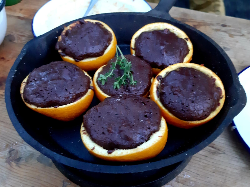 BuitenKennis - Sinaasappel Brownie