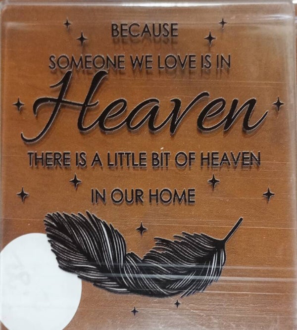 Kunststof tegeltje Heaven