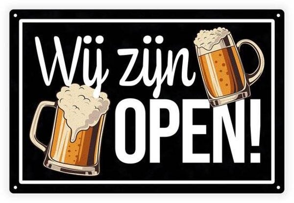 Wij zijn open bord