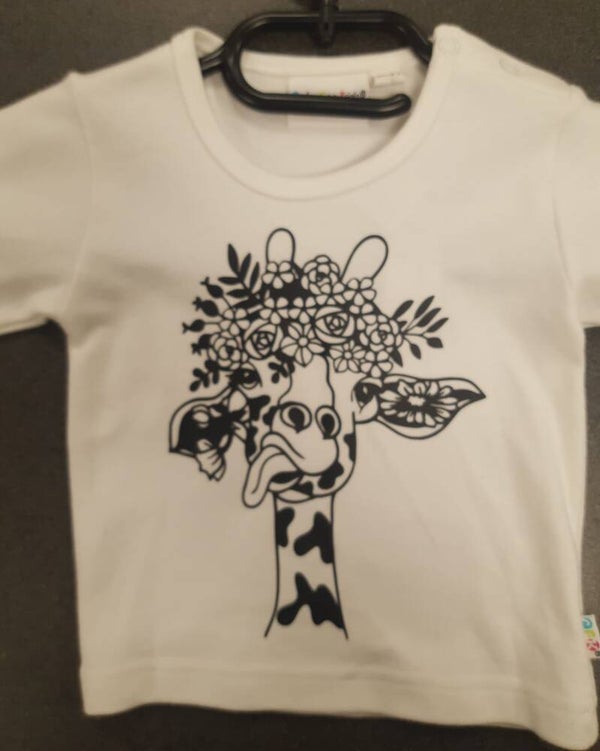 Longsleeve wit 1 (62/68)