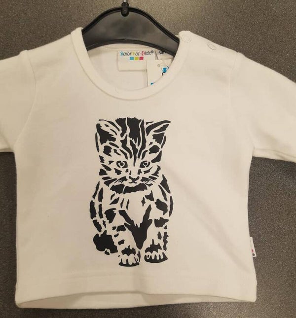 Longsleeve wit 3 (50/56)