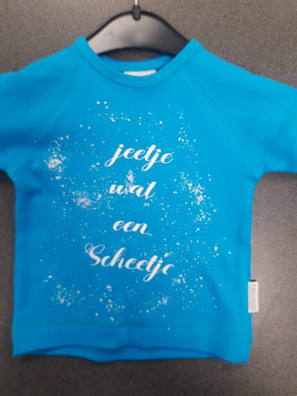 Longsleeve blauw 3 (50/56)