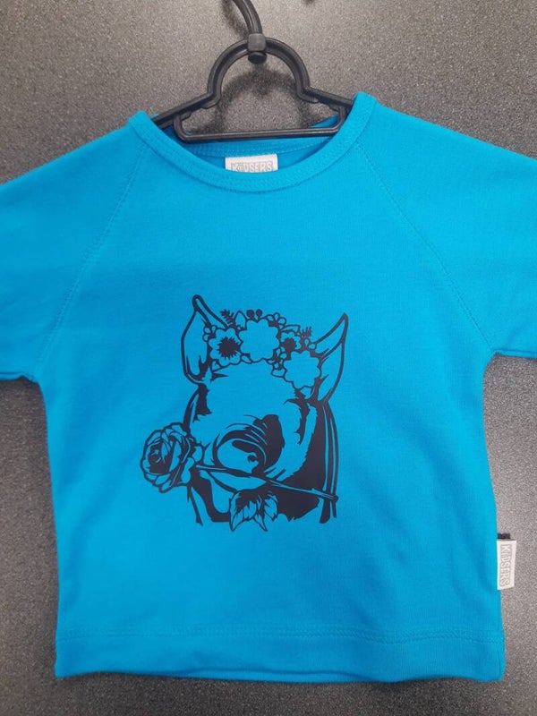 Longsleeve blauw 5 (74/80)