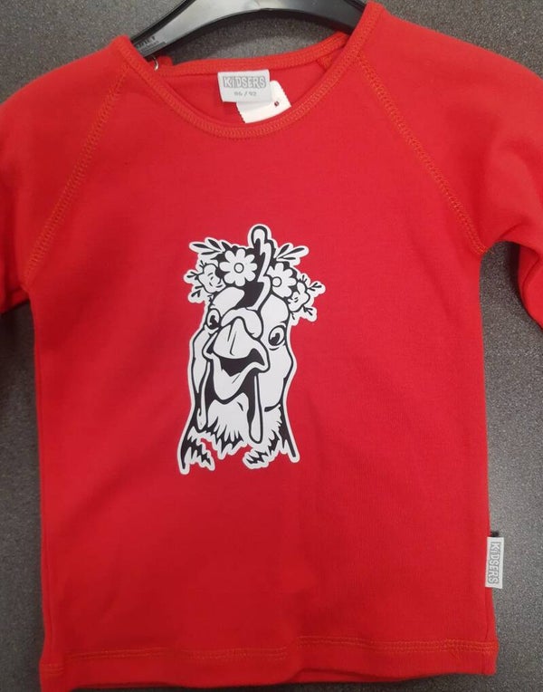 Longsleeve rood 3 (86/92)