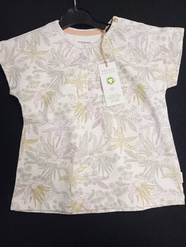 Noppies bloemen shirt