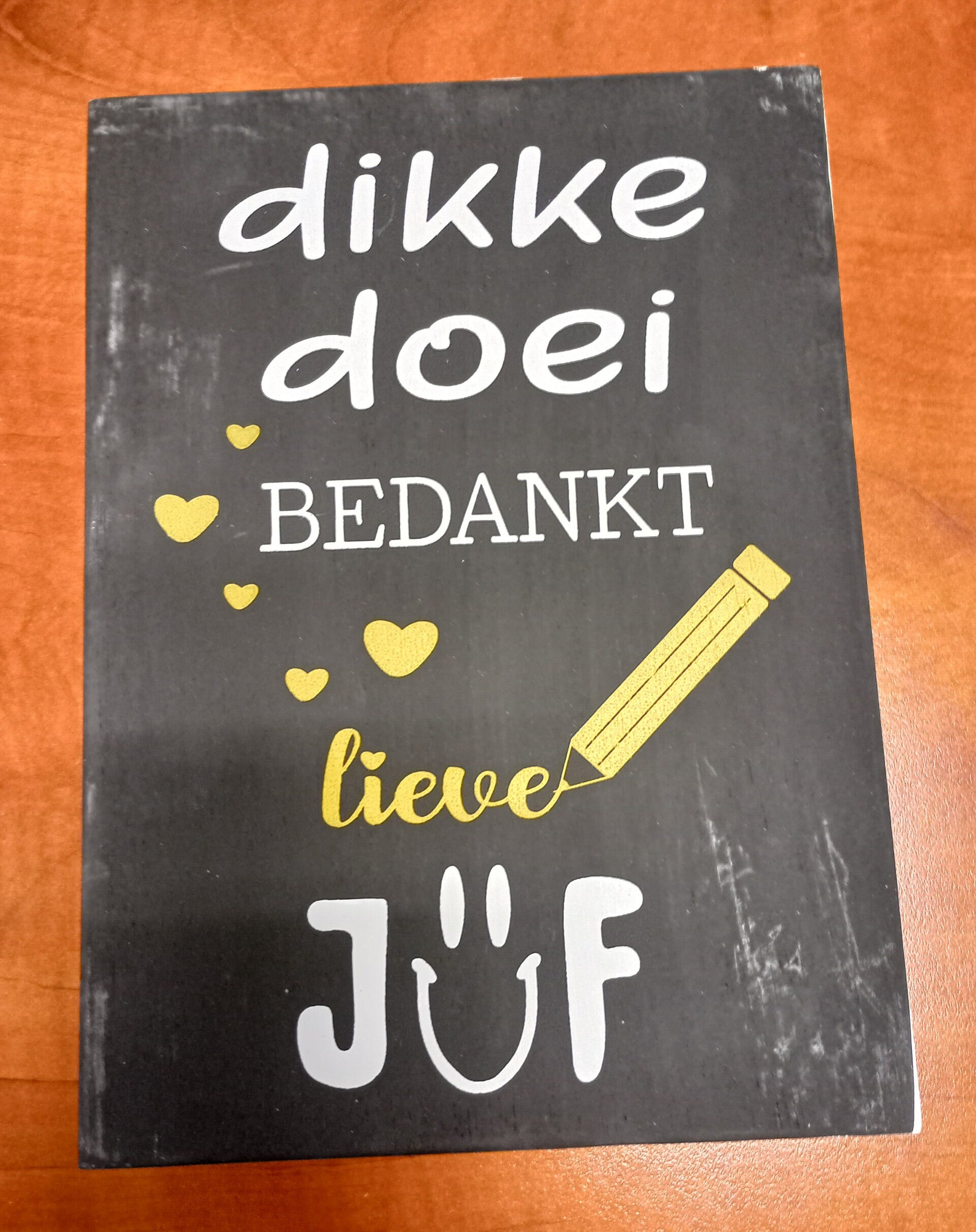 Dikke doei Juf zwart