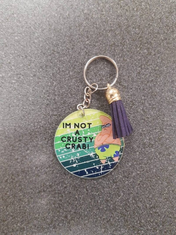Sleutelhanger Crusty Crab