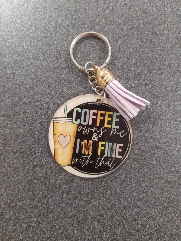 Sleutelhanger Koffie