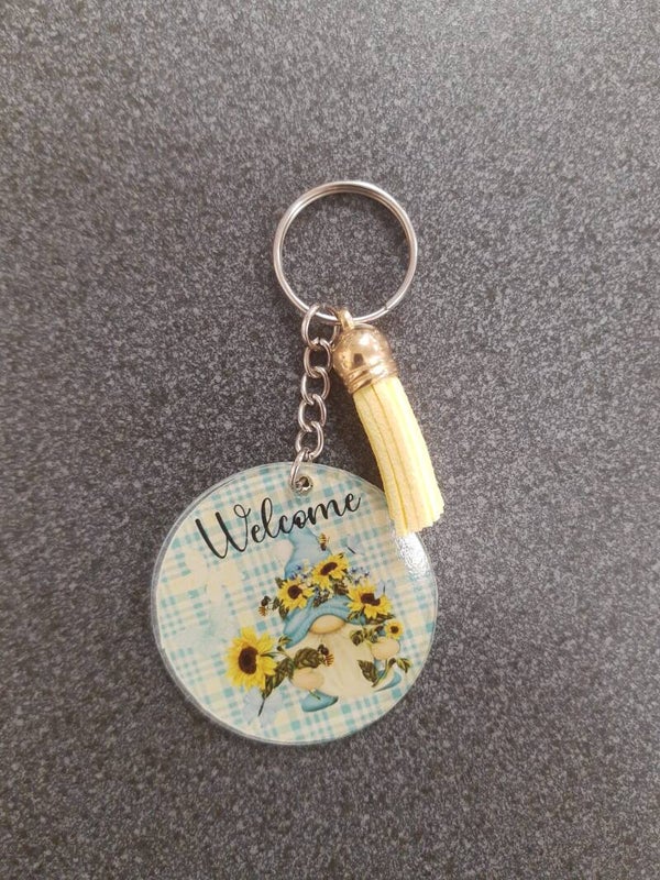 Sleutelhanger welkom